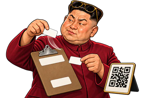 Illustration: Malware replaces what she pastes.
