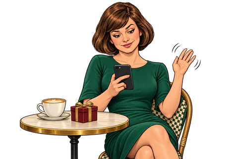 Illustration: Penny declines the generous offer.
