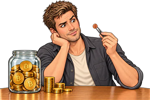 A tiny Bitcoin payment arrives uninvited.