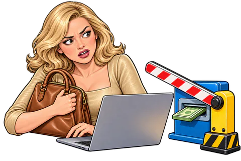 Illustration: Withdrawing requires an extra 80 USDC.