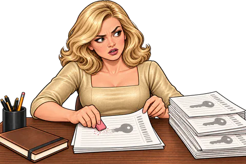 Illustration: Cleo deletes the line in the latest commit.