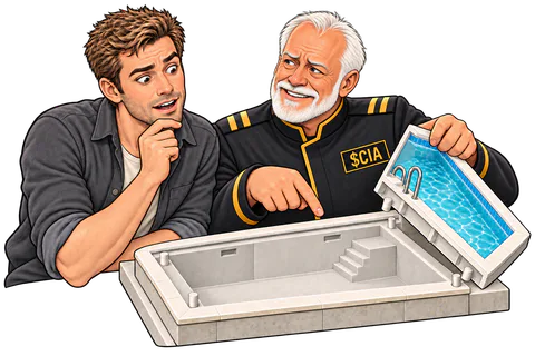 Illustration: Captain Harold shows what a withdrawal could change.