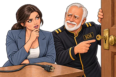 Illustration: Captain Harold checks the permission that remained.