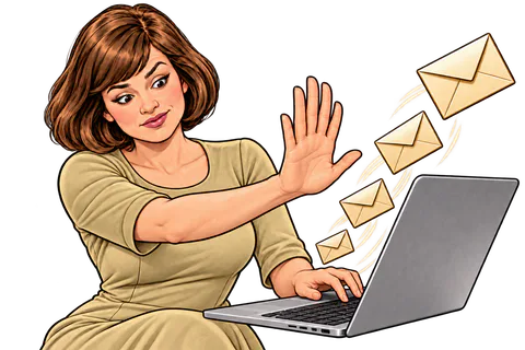 Illustration: The expert adds a release fee and a signature.