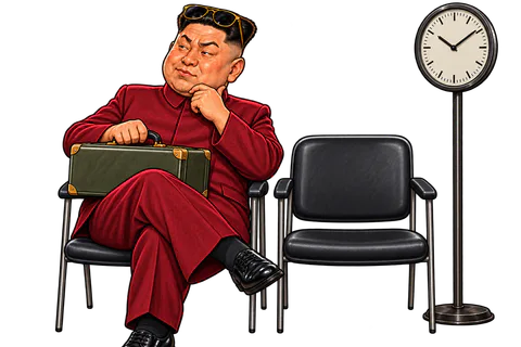 Illustration: The “interview” never reaches his accounts.