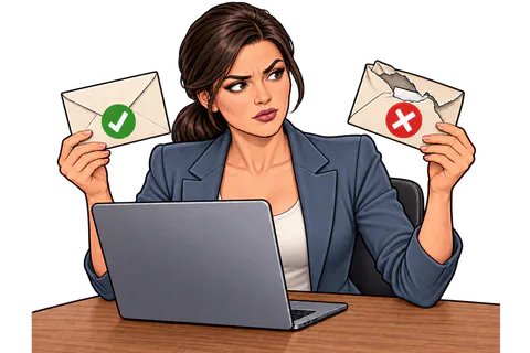 Illustration: The team validates failure cases too.